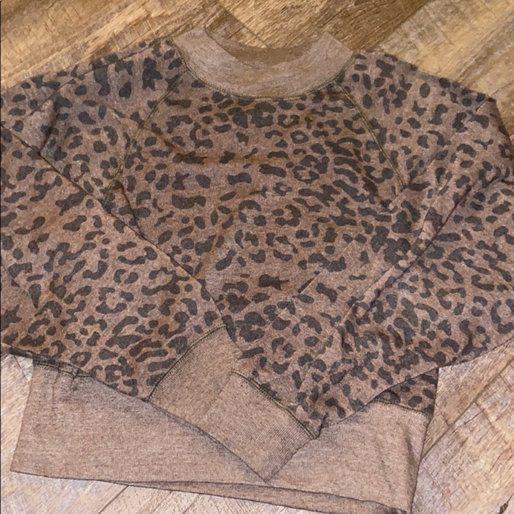 ocean drive cropped crew neck